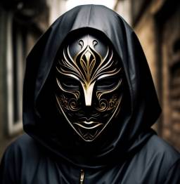 Symbolbild „Maskierter Mann“ von Stable Diffusion